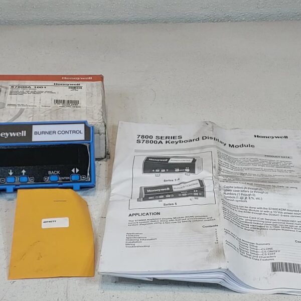 Honeywell Keyboard Display Module S7800A 1001