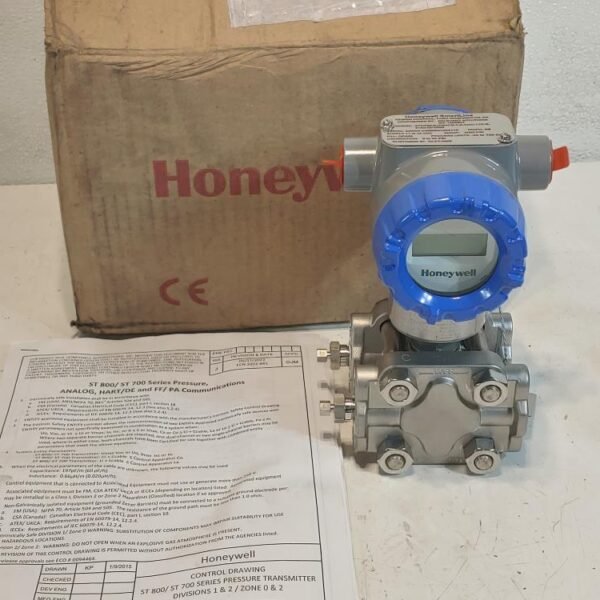 Honeywell STD820 SmartLine Differential Pressure Transmitter STD730-E1HS4CS-1-A