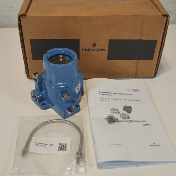 Rosemount Emerson 644 Temperature Transmitter Assembly Model 644HAK7J6M5