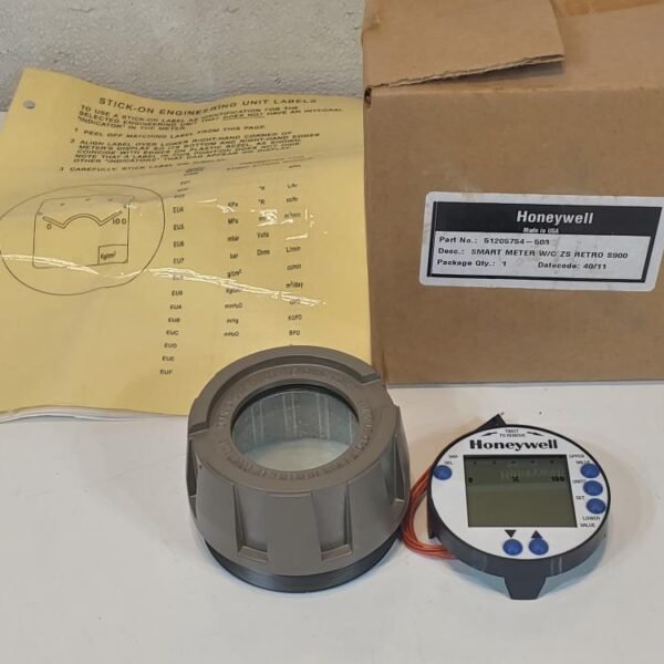 Honeywell 51205754-503 Smart Meter w/C ZS Retro S900