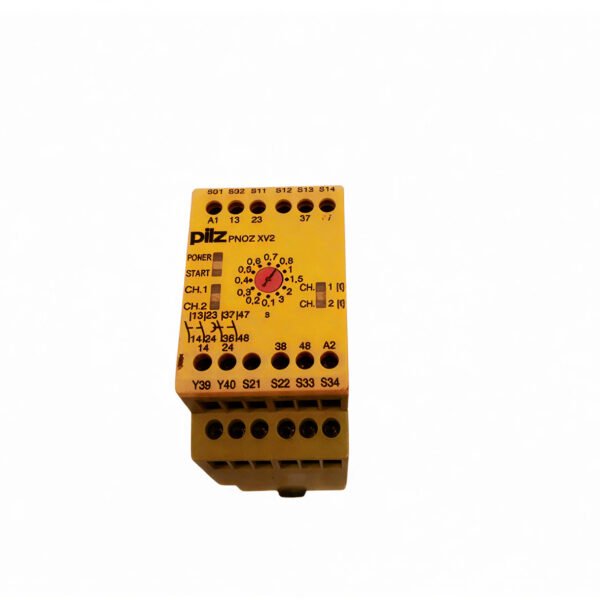 Pilz Pnoz Xv2 3/24Vdc 2N/O 2N/Ot Safety Relay