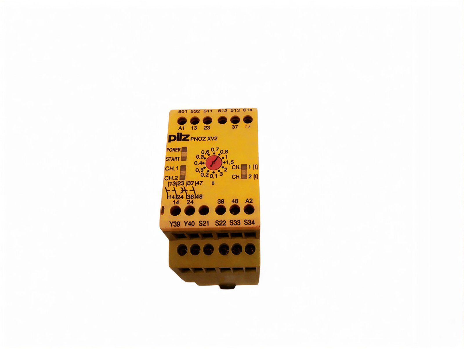Pilz Pnoz Xv2 3/24Vdc 2N/O 2N/Ot Safety Relay Pilz Pnoz Xv2 3/24Vdc 2N/O 2N/Ot Safety Relay