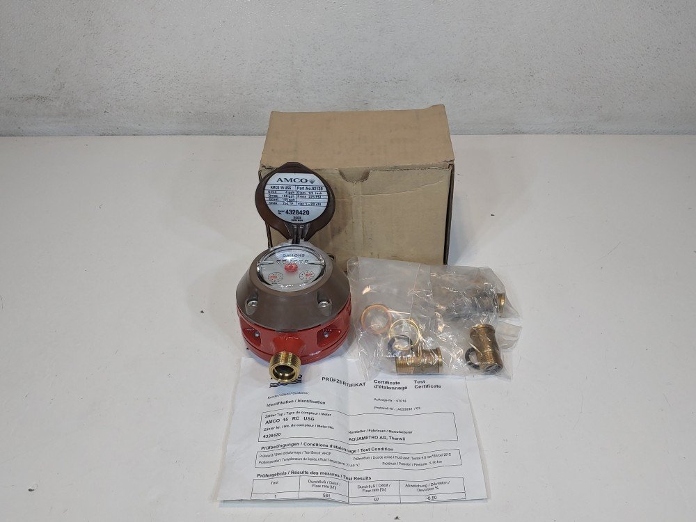 Honeywell Amco 15 Direct Read Oil Meter Type: 92139 Honeywell Amco 15 Direct Read Oil Meter Type: 92139