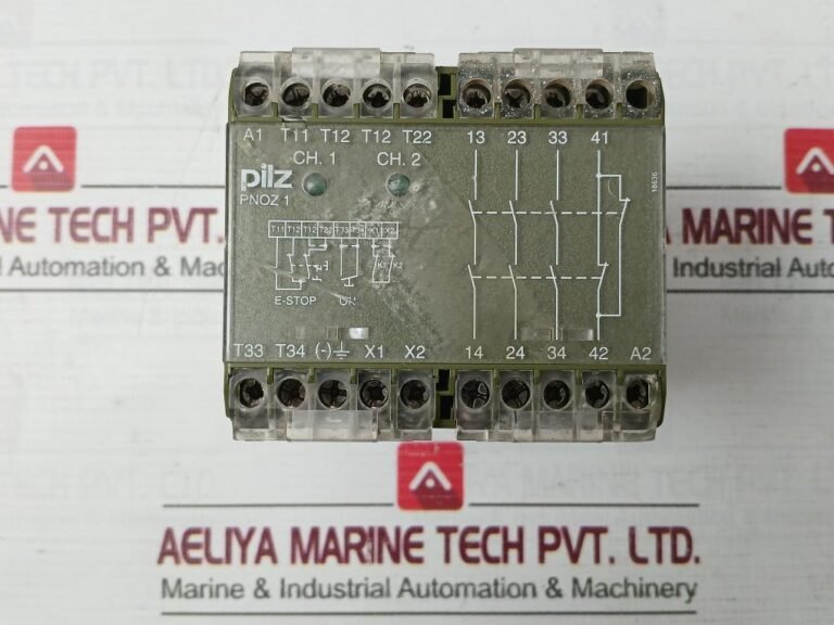 Pilz Pnoz 1 230 V Ac 3S1O Safety Relay 230Vac 6Va 50-60Hz