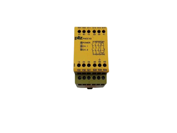 Pilz Pnoz X3 230Vac 24Vdc 3N/O 1N/C 1So Safety Relay 24V 6.0A 19968