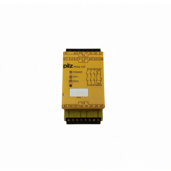 Pilz Pnoz X3P Safety Relay 24Vdc 3N/O 1N/C 1So