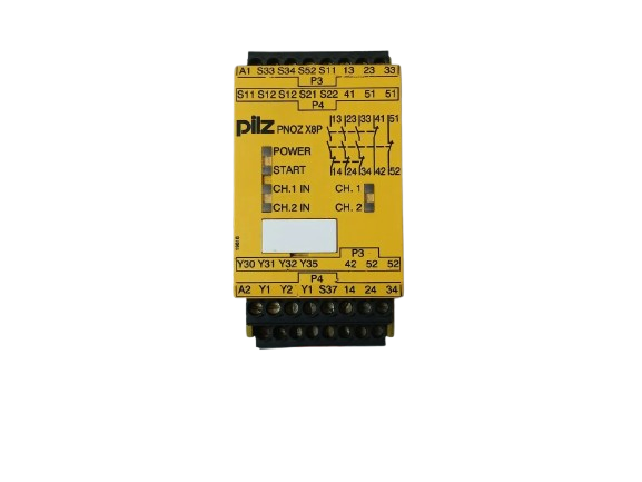 Pilz Pnoz X8P 24 Vdc 3N/O 2N/C 2So Safety Relay 240V 8A 19818