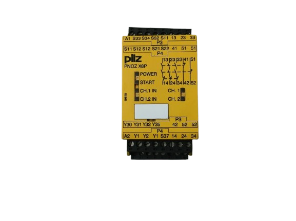 Pilz Pnoz X8P 24 Vdc 3N/O 2N/C 2So Safety Relay 24Vdc 3.5W 19818