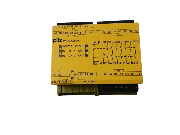 Pilz Pnoz X9P 24Vdc 100-240Vacdc 7No Safety Relay 8,5Va 5,5W 50-60Hz 230V 5,0A