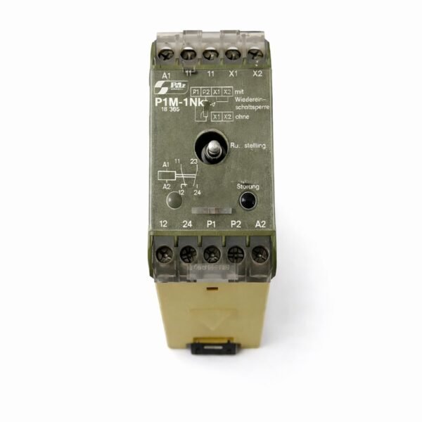 Pilz P1M-1Nk Thermistor Protection Relay 110V- 3 5Va 40-60Hz 8A 1100Va