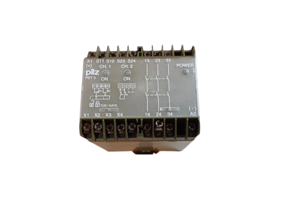 Pilz Pst 3 Safety Relay 24Vdc