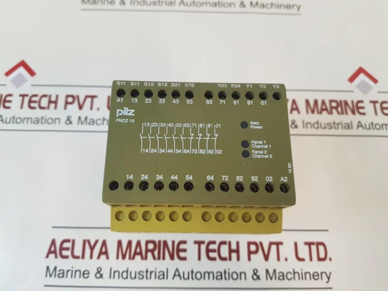 Pilz Pnoz 10 24Vdc 6S 4O Safety Relay 774009, 4.5W