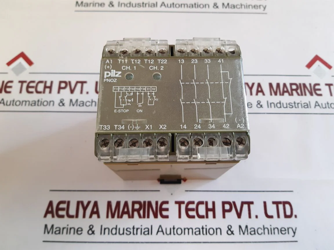 Pilz Pnoz 110Vac 3S 1O Safety Relay Pilz Pnoz 110Vac 3S 1O Safety Relay