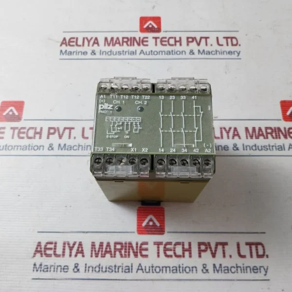 Pilz Pnoz 1 24Vdc 3S/1O Safety Relay 24Vdc 3,5W