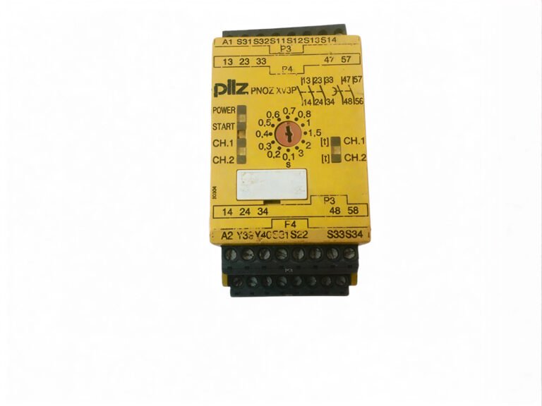 Pilz Pnoz Xv3P 24Vdc 3N/O 2N/O Safety Relay 8A, 24Vdc 4.5W 777512