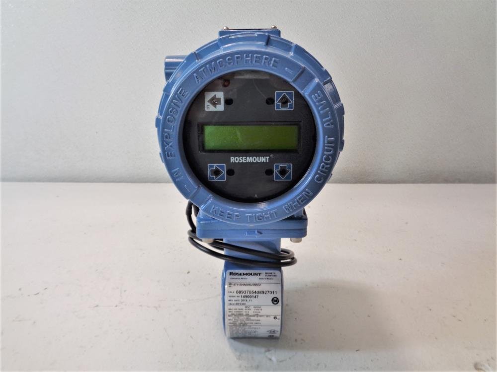 Rosemount 1/2" PTFE Lined Magnetic Flowtube 8711SHA005U3N5G1 Rosemount 1/2" PTFE Lined Magnetic Flowtube 8711SHA005U3N5G1