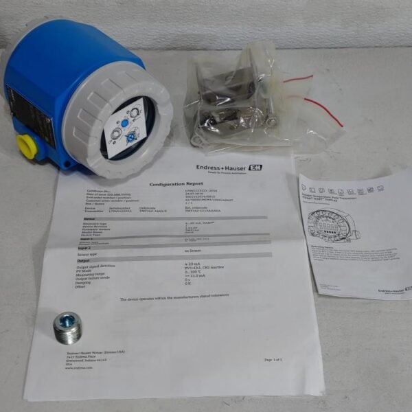 Endress Hauser iTemp TMT162 Smart Temperature Field Transmitter TMT162-C213AAAKA