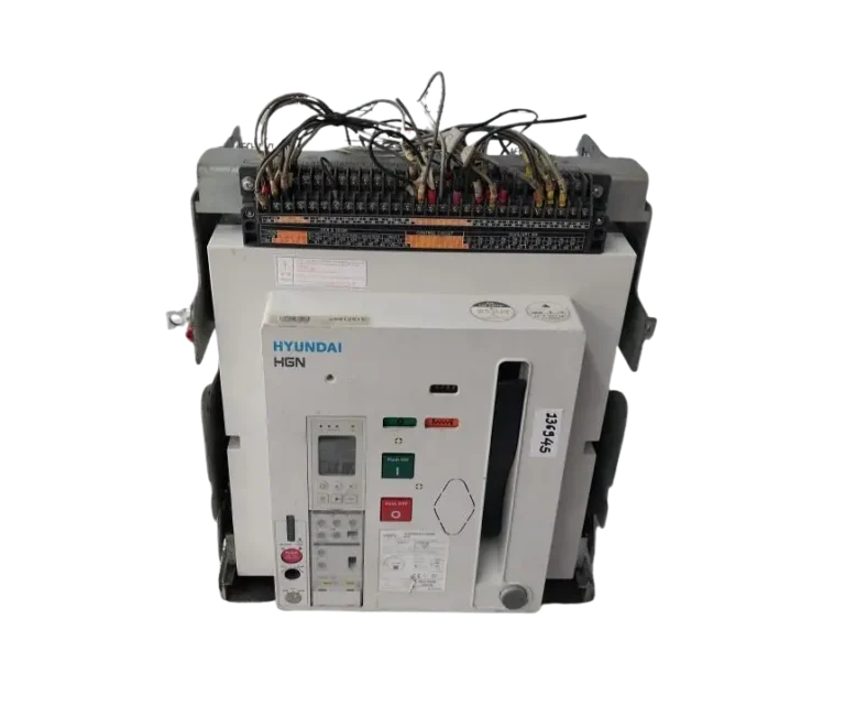 Hyundai Hgn25b3b Air Circuit Breaker 3 Pole 2500a 50/60hz 12kv 1000v