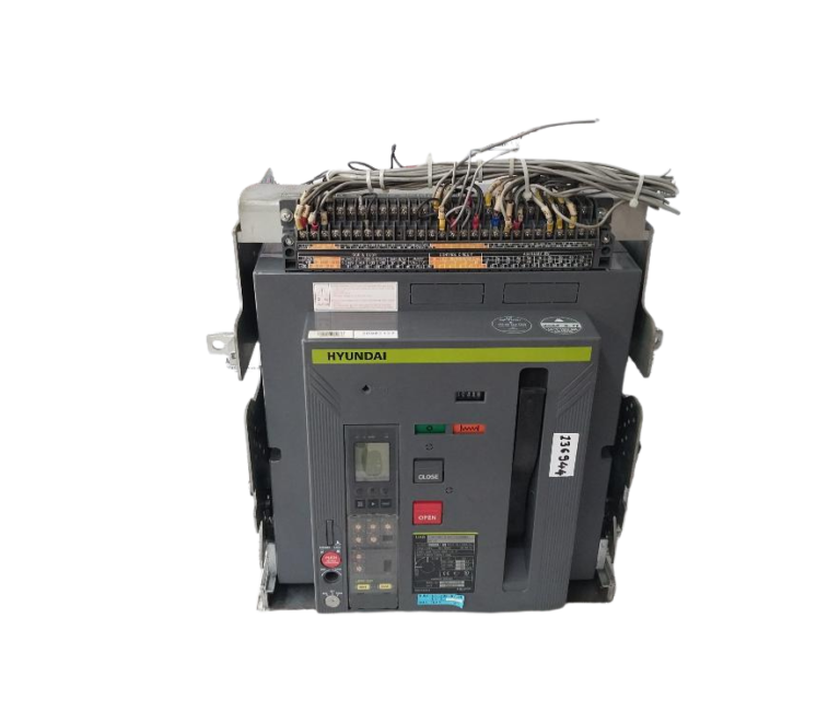 Hyundai Electric Uan25b3b Air Circuit Breaker 3 Pole 2500a 12kv 1000v