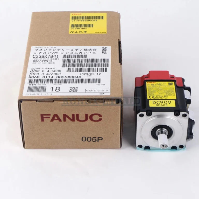 ONE NEW FANUC Servo Motor A06B-0114-B855#0048