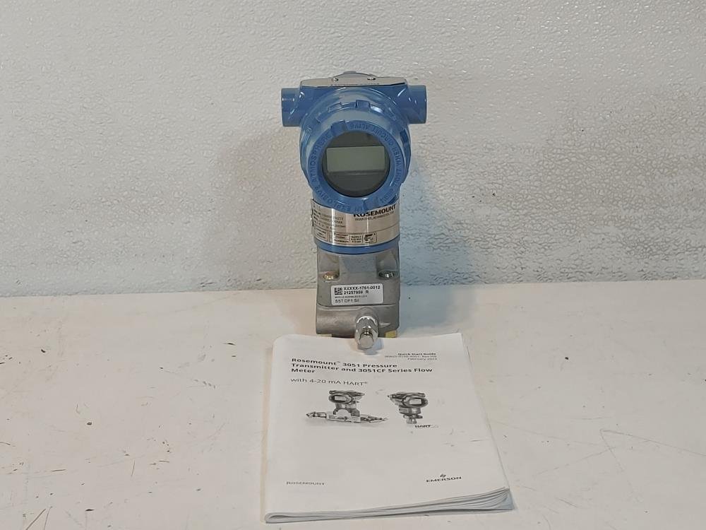 Rosemount 3051 Pressure Transmitter Model#: 3051CD1A22A1AE5M5 Rosemount 3051 Pressure Transmitter Model#: 3051CD1A22A1AE5M5