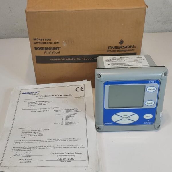 Rosemount 1066 Single Channel Transmitter Model#: 1066-P-HT-67