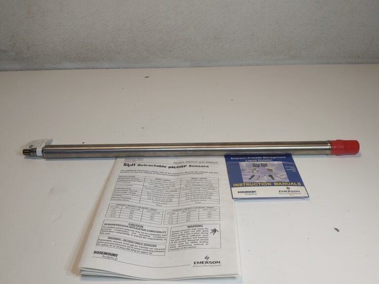 Rosemount PH AccuGlass TUpH Silcore Sensor 0396RVP-10-21-54