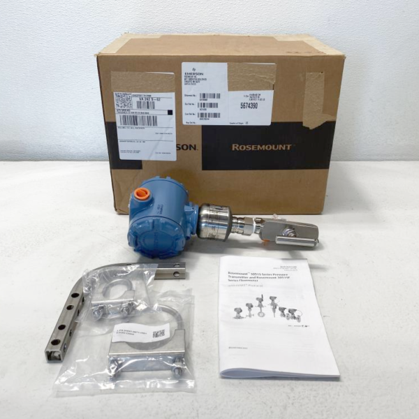 Rosemount 0 - 150 PSIG Pressure Transmitter 3051S2TG2A2A11A1AB4K5 w/ Manifold