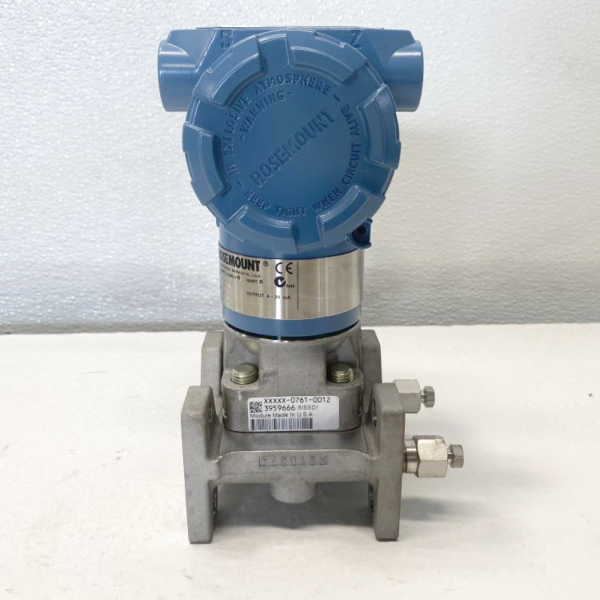 Rosemount 0 to 25 IN H2O Smart Pressure Transmitter 3051CD1A02A1AH2E5