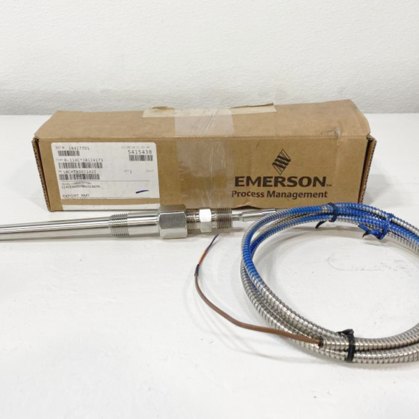 Rosemount Thermowell Sensor, Stainless Steel 114CE0055TAA2SC027A