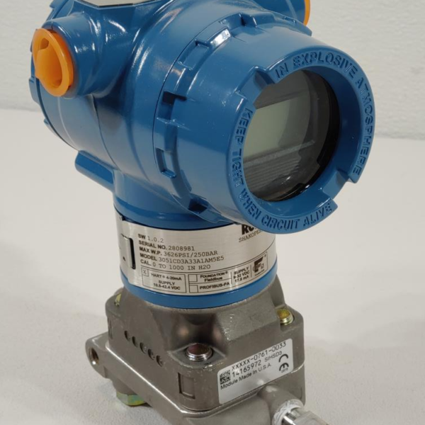 Rosemount Pressure Transmitter Model 3051CD3A33A1AM5E5