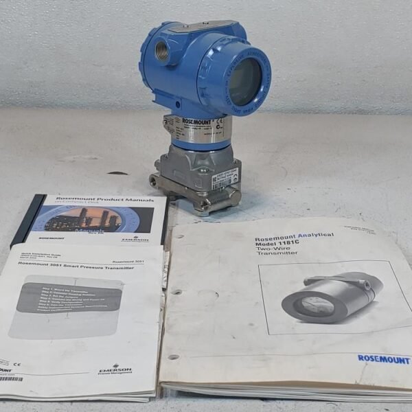 Rosemount 3051 Smart Family Pressure Transmitter W Hart 3051CG4A52A1AM5E5CN