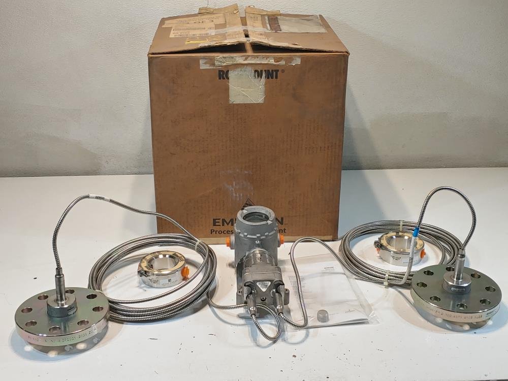 Rosemount 3051S2CD2A2B12A1JE5M5P1Q8 Pressure Transmitter w/ 2" 300# Diaphragm Rosemount 3051S2CD2A2B12A1JE5M5P1Q8 Pressure Transmitter w/ 2" 300# Diaphragm