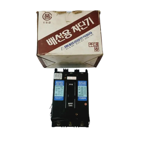 Hyundai Hbs-103C Molded Case Circuit Breaker 100A 3 Pole Ac440V 7.5Ka 100Af