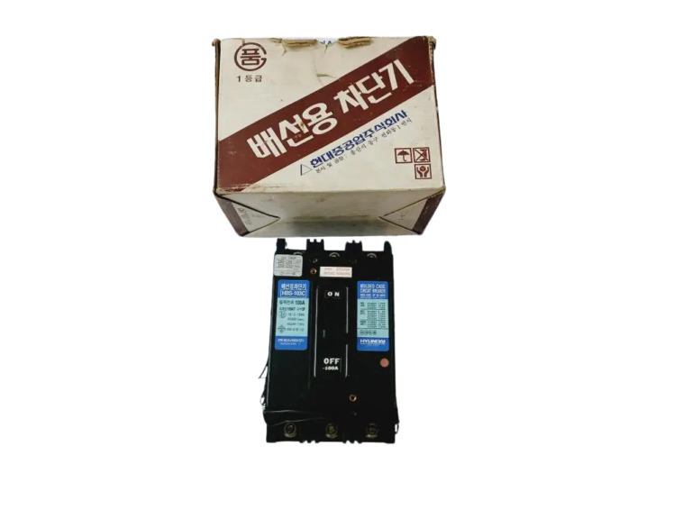 Hyundai Hbs-103C Molded Case Circuit Breaker 100A 3 Pole Ac440V 7.5Ka 100Af