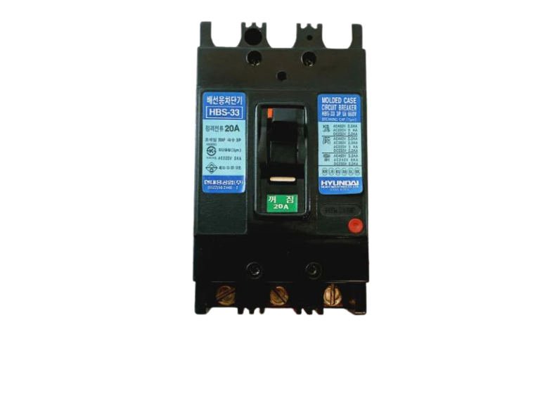 Hyundai HBS-33 Molded Case Circuit Breaker AC220V 5KA