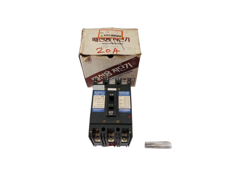 Hyundai HBX-103 Molded Case Circuit Breaker 20A AC440V 80KA 10-3-1250