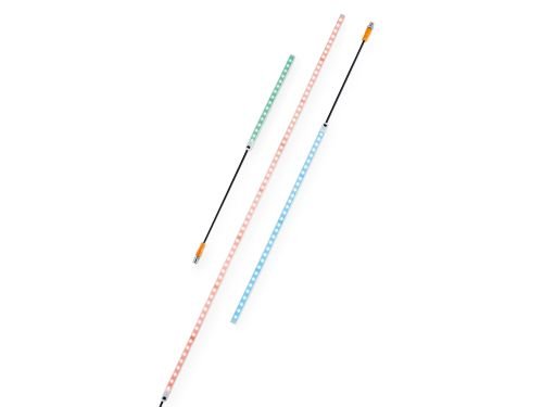 LED strips with individually controllable RGB LEDs